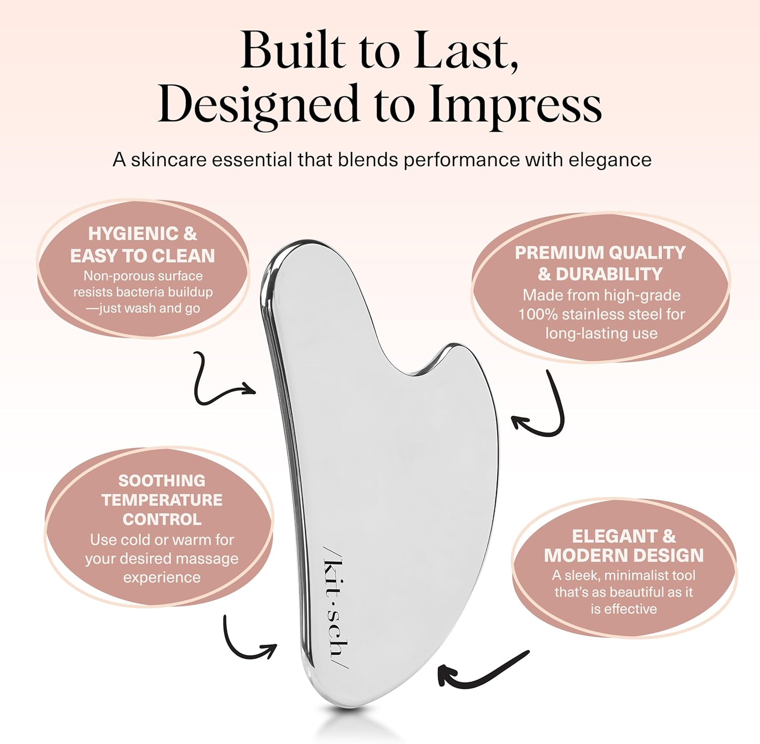 SmoothSkin Gua Sha Facial Tool