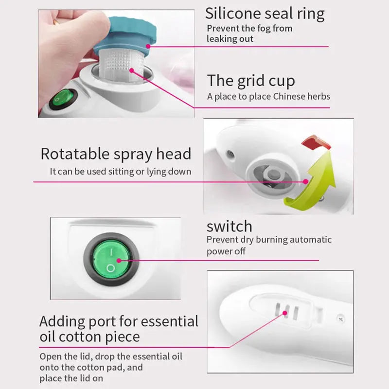 Home Spa Facial Steamer