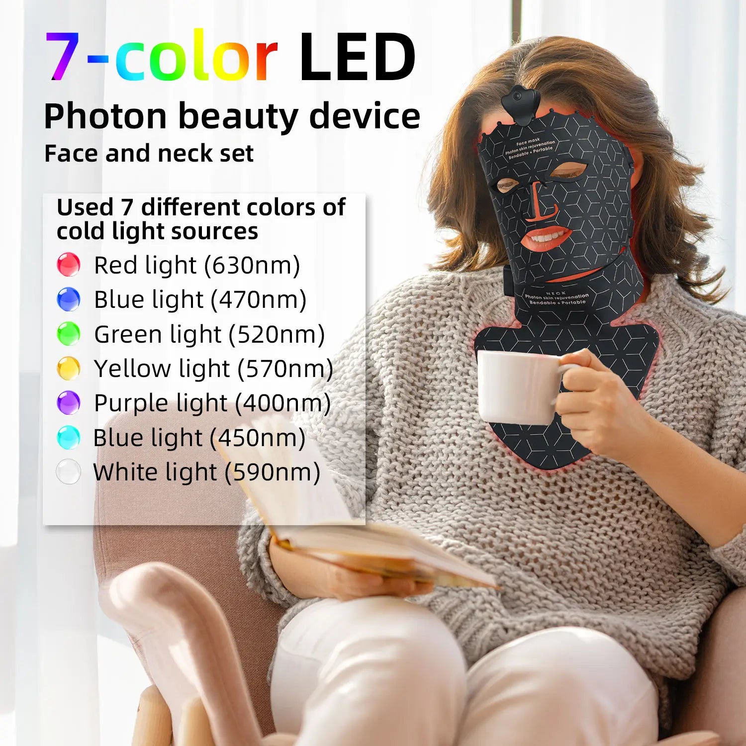 Radiant Glow LED Beauty Mask